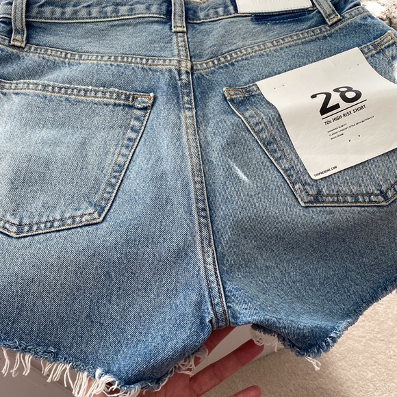 NWT Re/Done Jean Shorts - Picture 4 of 8